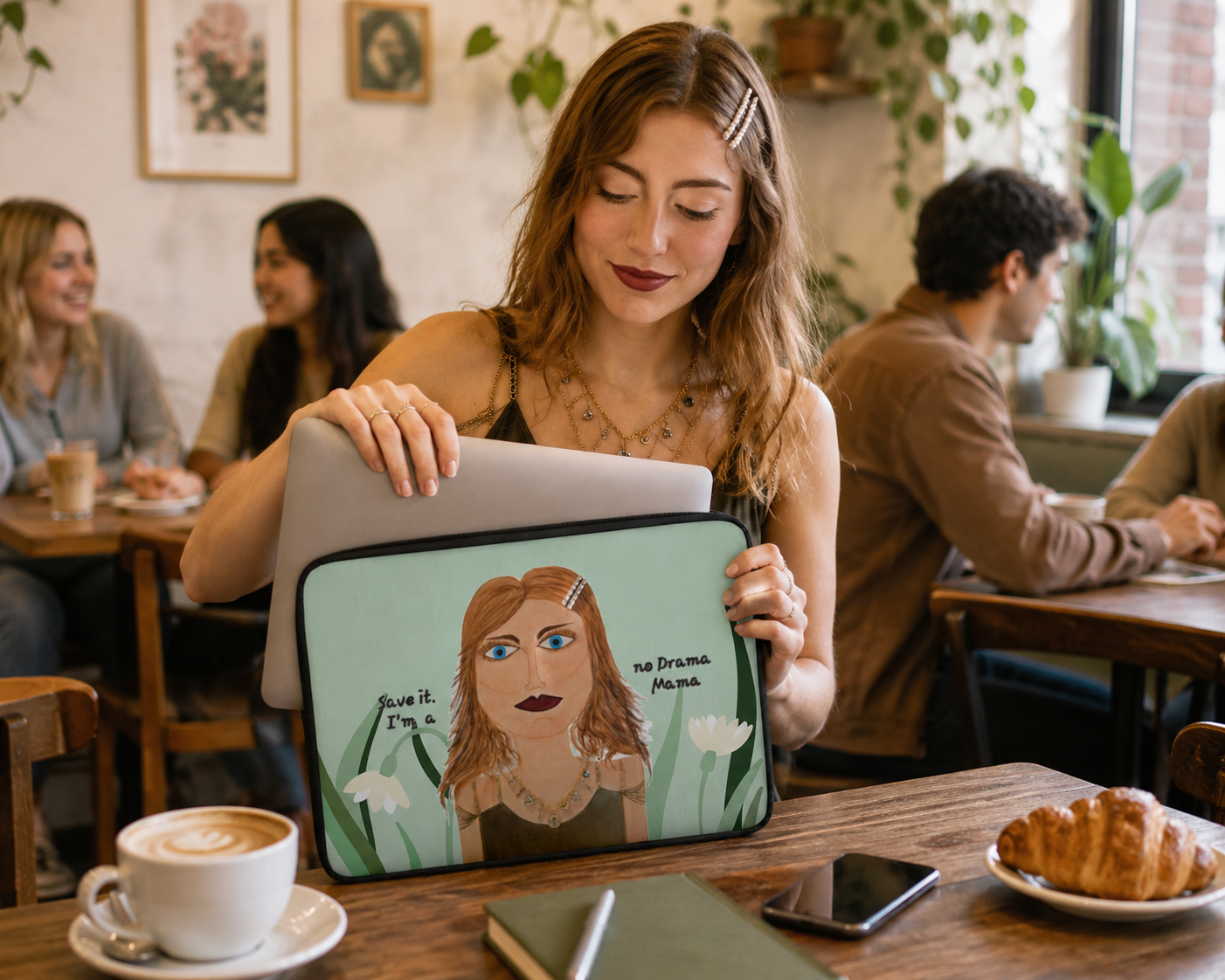 Laptop Sleeve | Save it! | No Drama Mama Collection