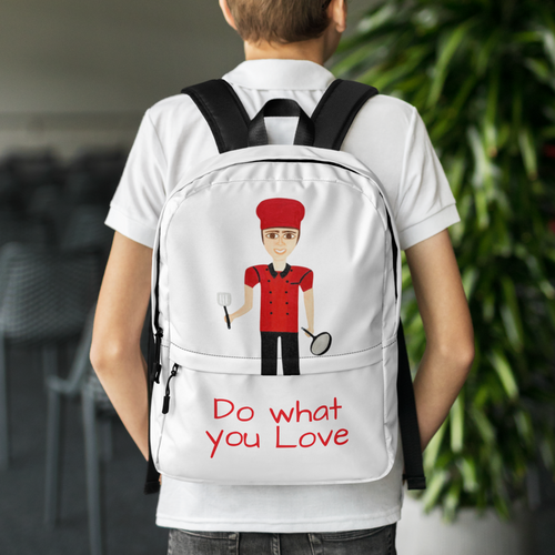 Men's Backpack | Do what you love | Fry Cook