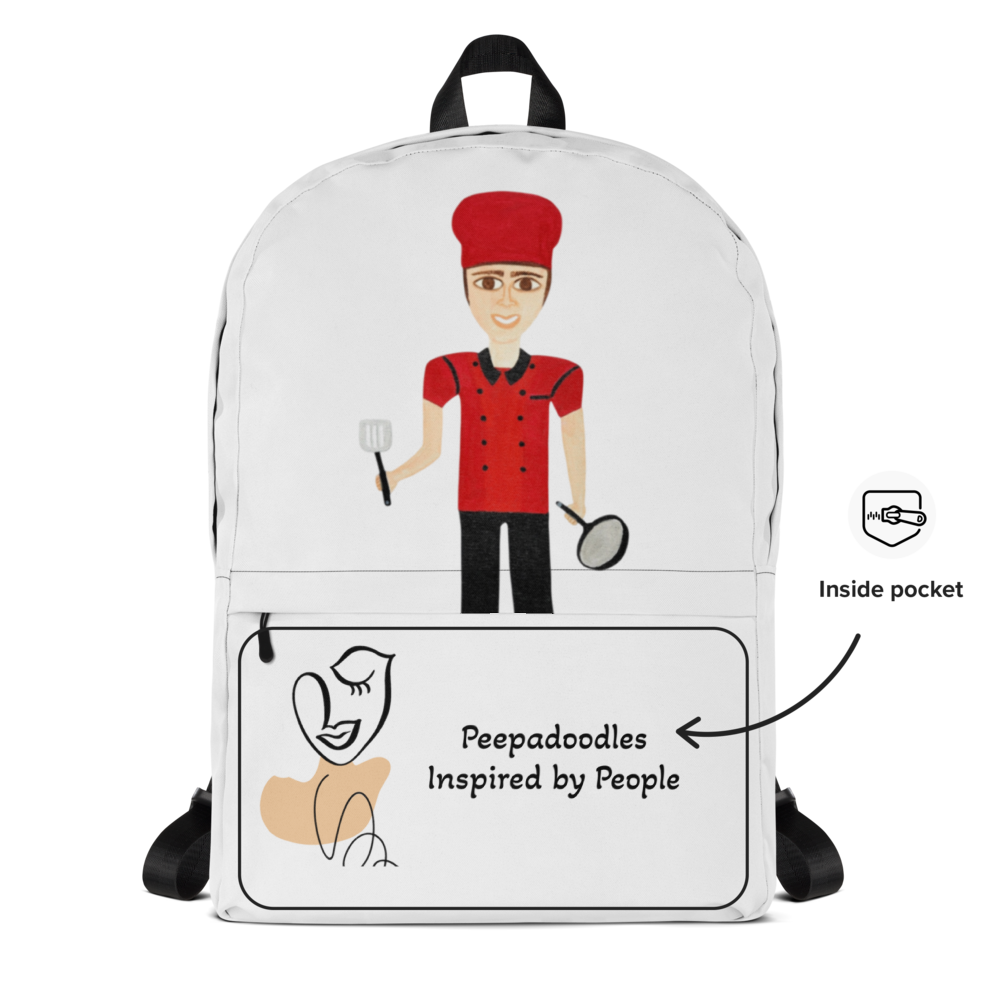 Men's Backpack | Do what you love | Fry Cook