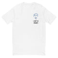 a man's black, white and green novelty t-shrt on a white background