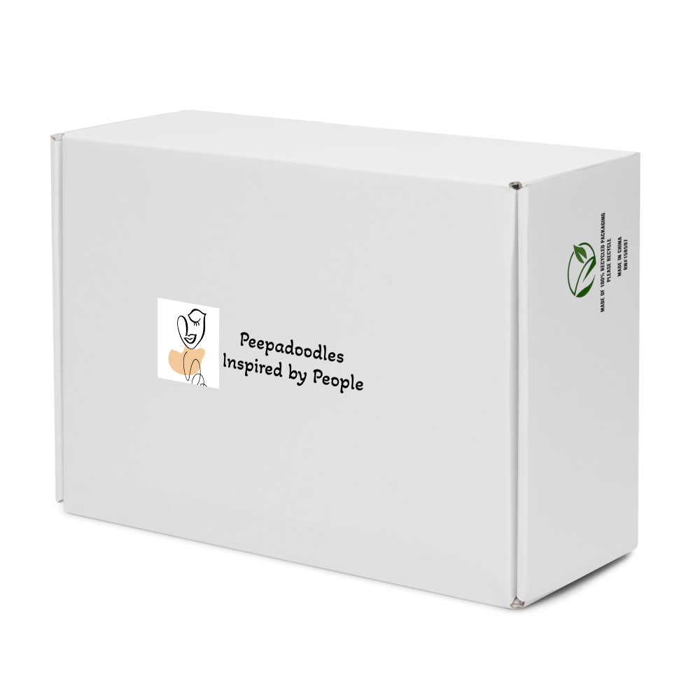 White box with 'Peepadoodles' branding on a white background