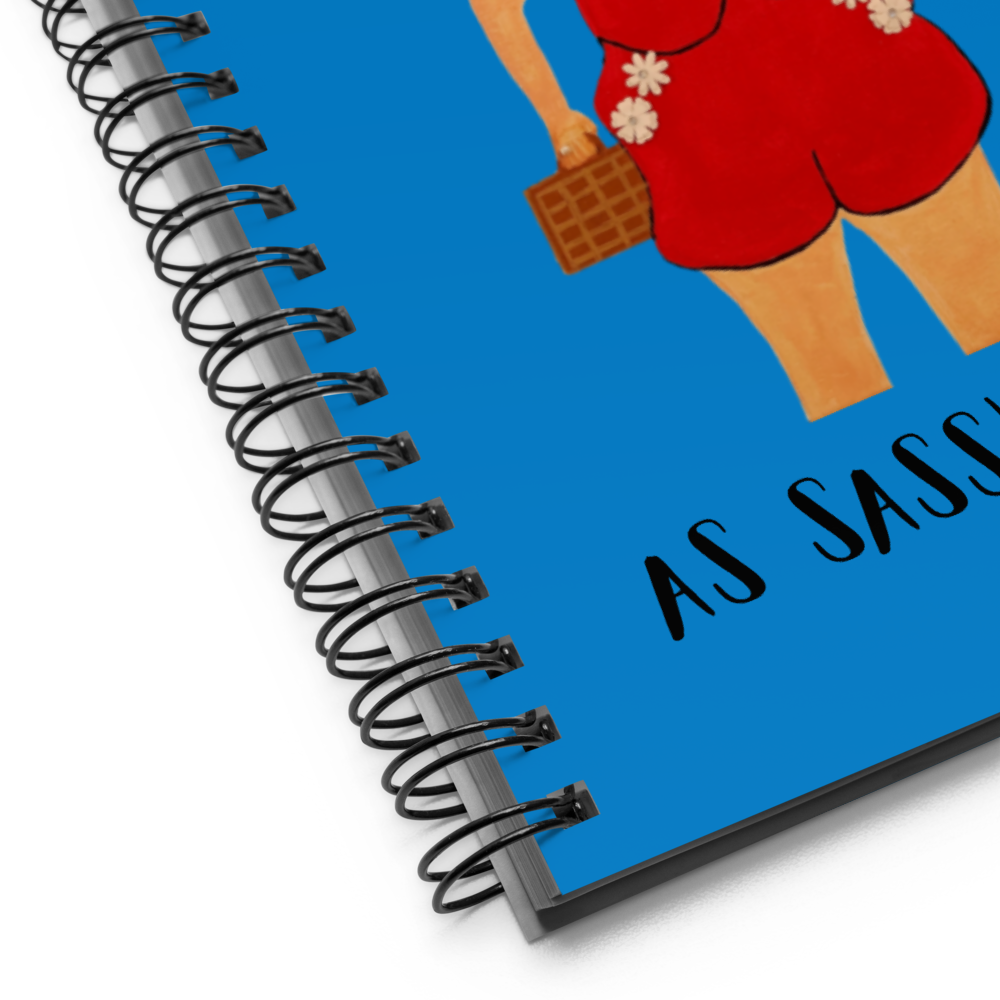 Spiral notebook | Sassy Is | Peepadoodles