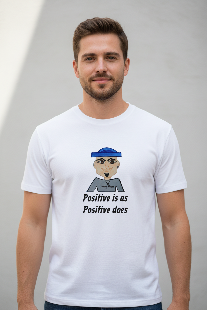DryBlend® T-Shirt | Positive is as Positive does | Peepadoodles